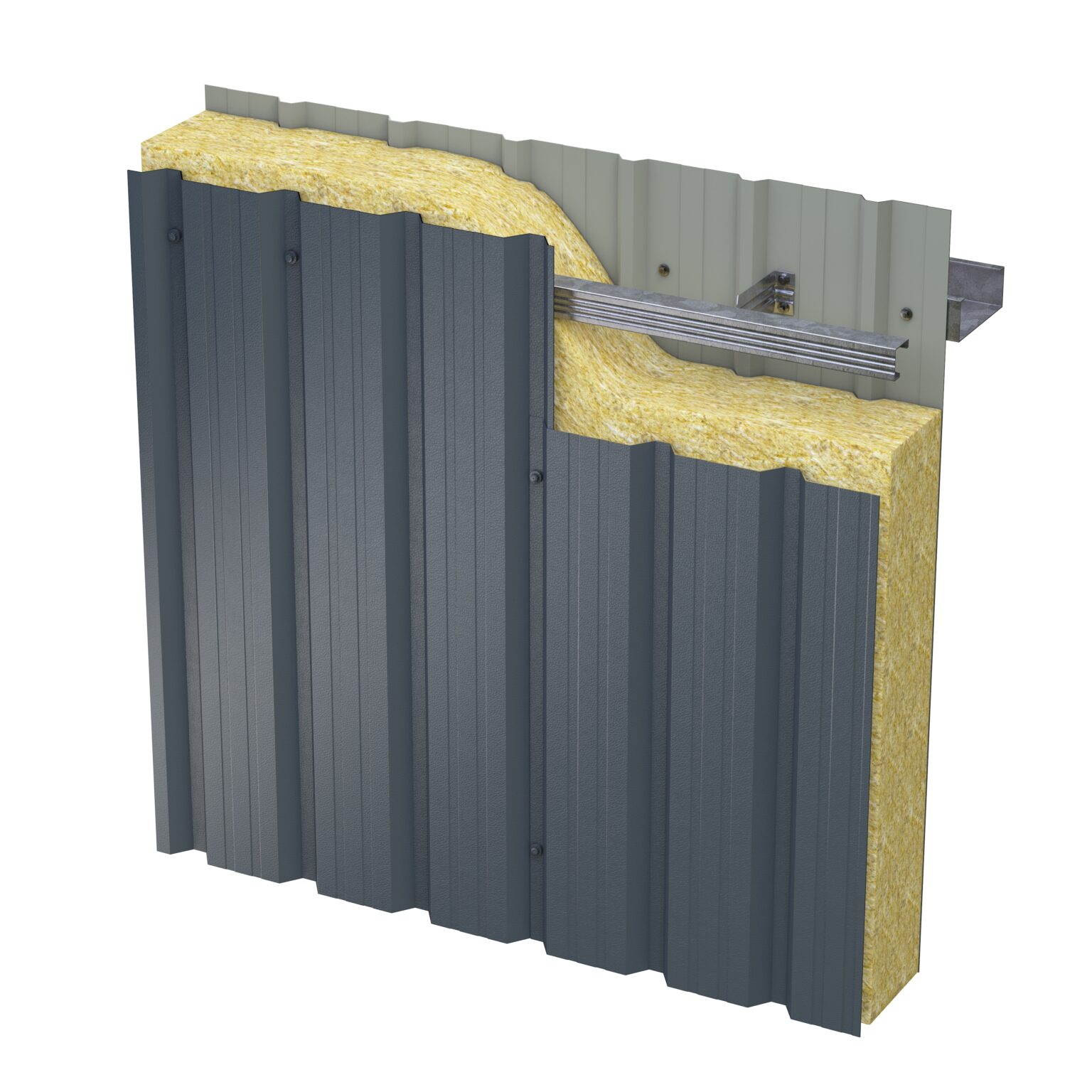 It2 Pattern Cladding Twin Skin Insulated Wall Cladding System | Coverworld